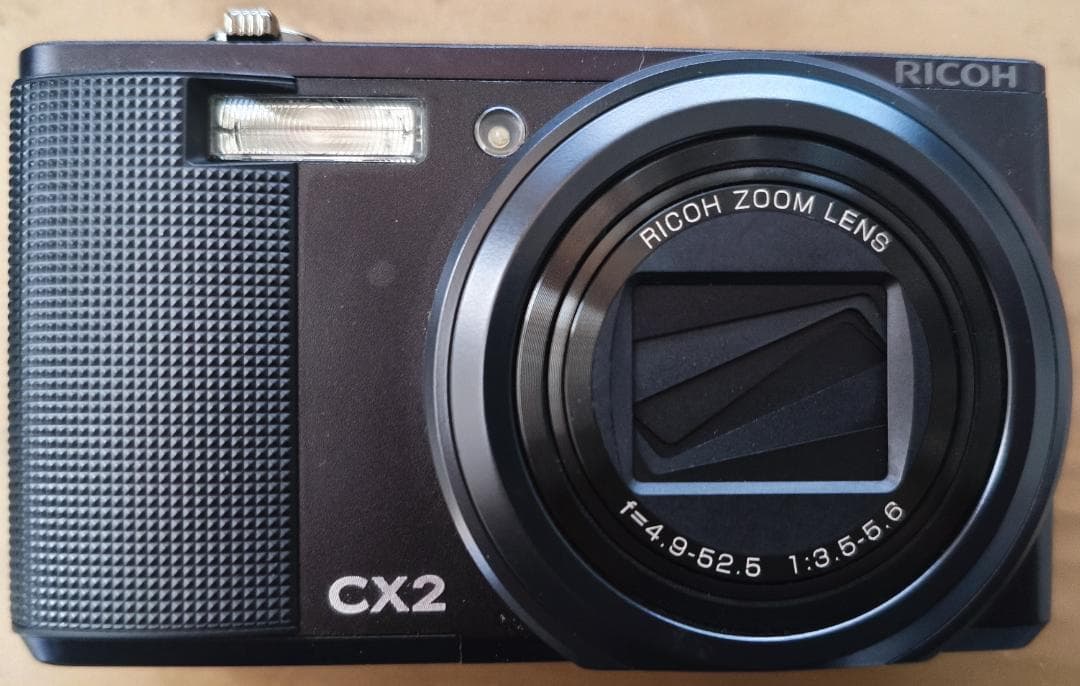 [動作良好・美品]RICOH CX2 Black コンデジ 付属品多数