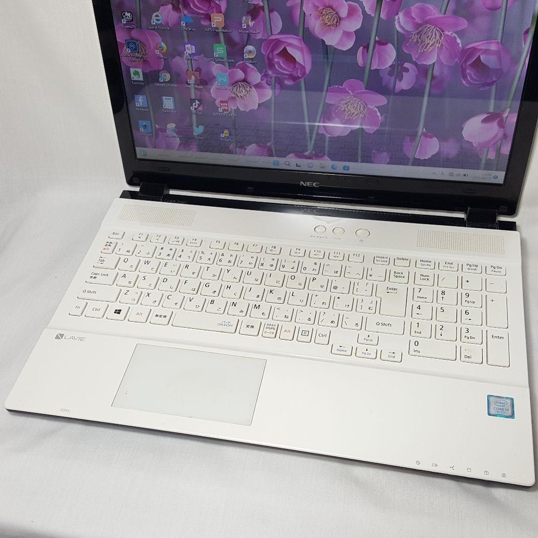 極上/Win11/7世代Core-i5/爆速SSD256GB/メモリ8G/NEC