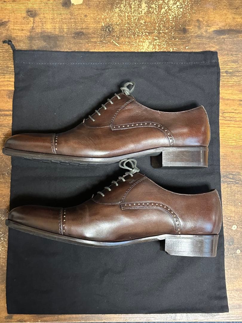 LANVIN コレクション ブラウン ドレスシューズ