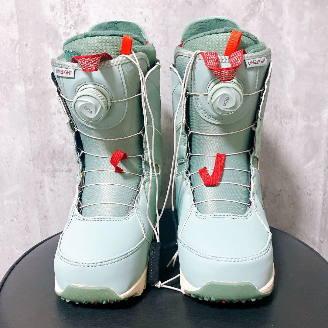 【良品】BURTON レディース スノボブーツ　LIMELIGHT BOA