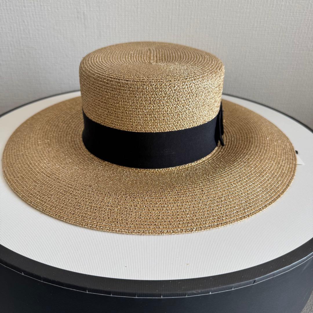 【GUCCI】ラメ ファブリック パピエ ハット