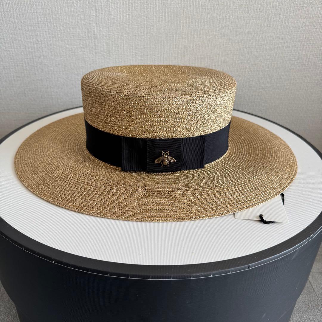 【GUCCI】ラメ ファブリック パピエ ハット