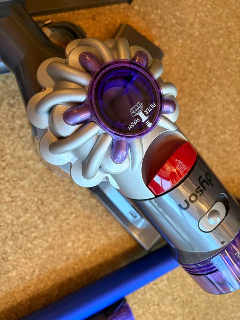 Dyson 掃除機(キャニスター)本体 付属品付き　sv25 【美品】