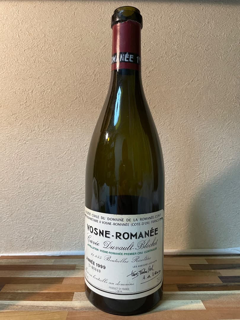 ワイン DRC VOSNE-ROMANEE Duvault-Blochet 2000