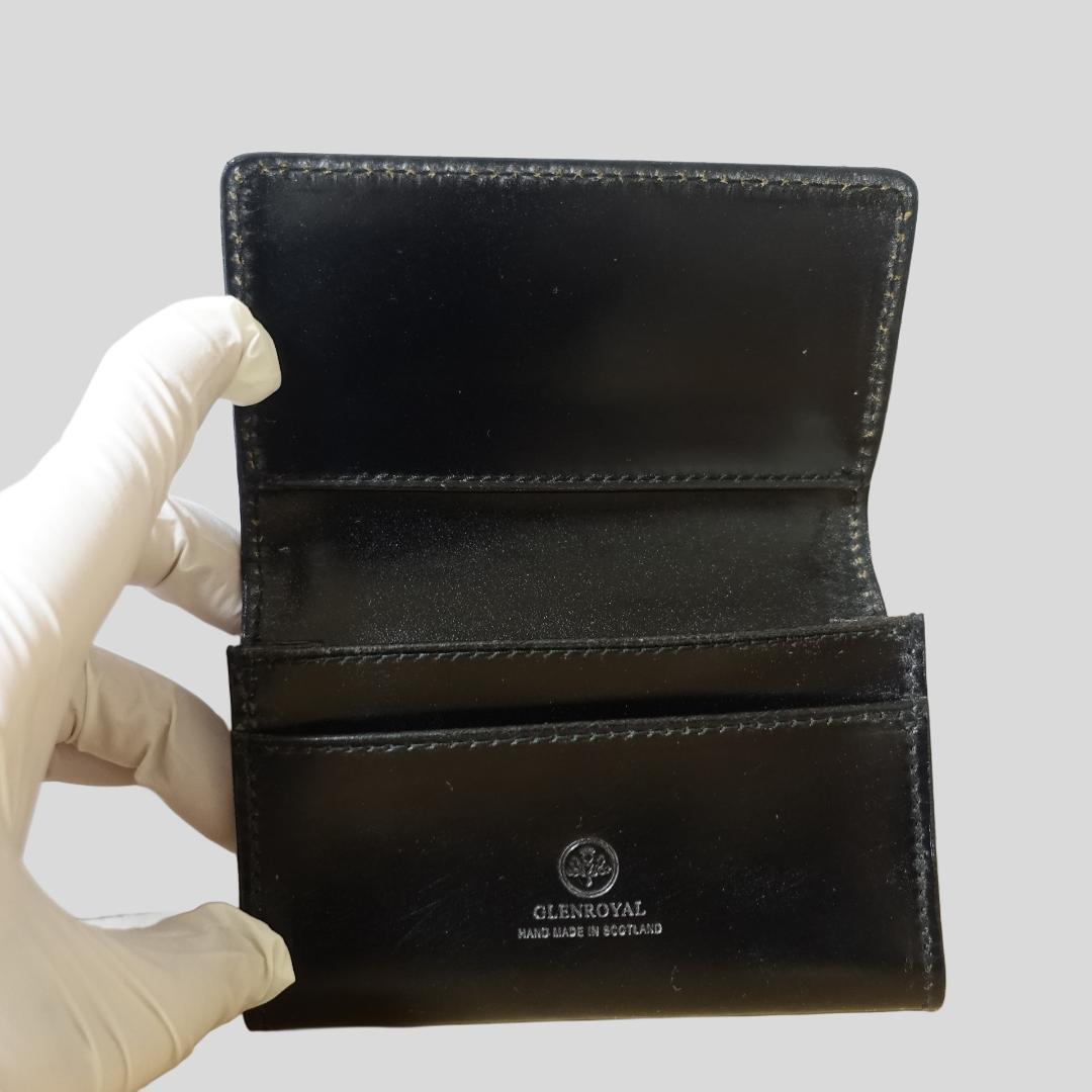 グレンロイヤル CLEN レザー名刺入れ ブラック