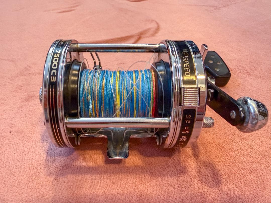 だい　bassadeur 7500C3 右ハンドル両軸リール