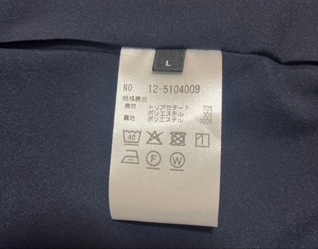 り*あ様 今期モデル　PLST トリアセブレンド ダブルジャケット L