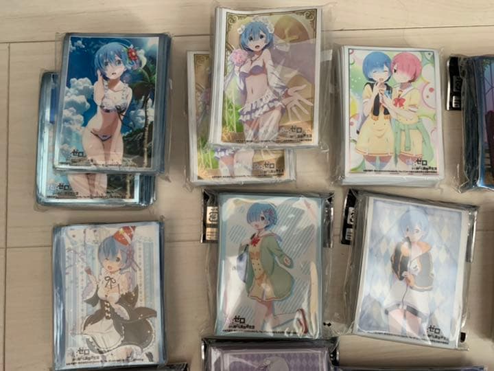 【未開封】公式スリーブ リゼロ　22点セット