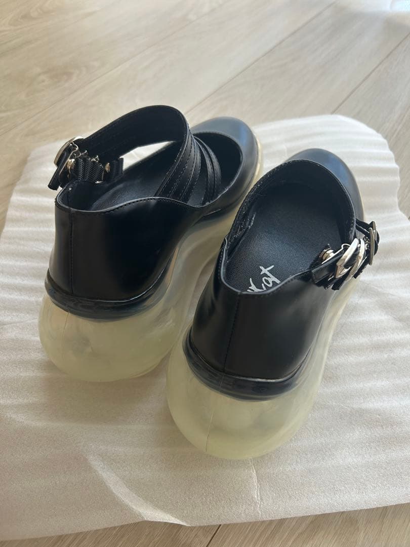 JENNYFAX×grounds ミキオサカベ ストラップシューズ