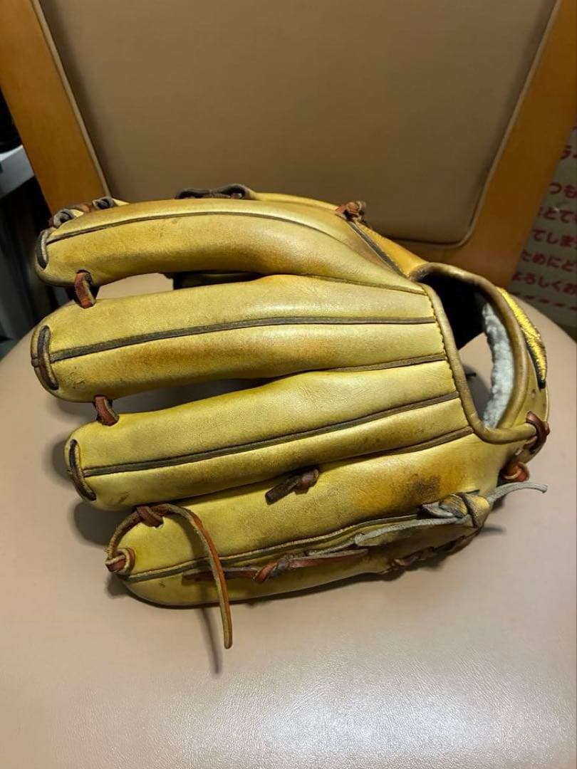 ミズノプロ　硬式オーダー　内野用　坂本モデル　プレキシーキップレザー