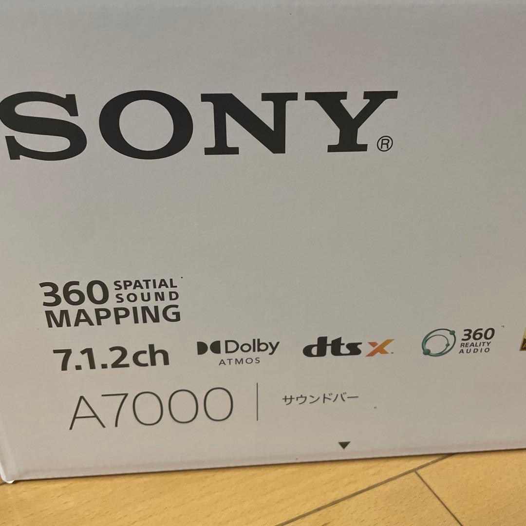 スピーカー　SONY 型式HT-A7000