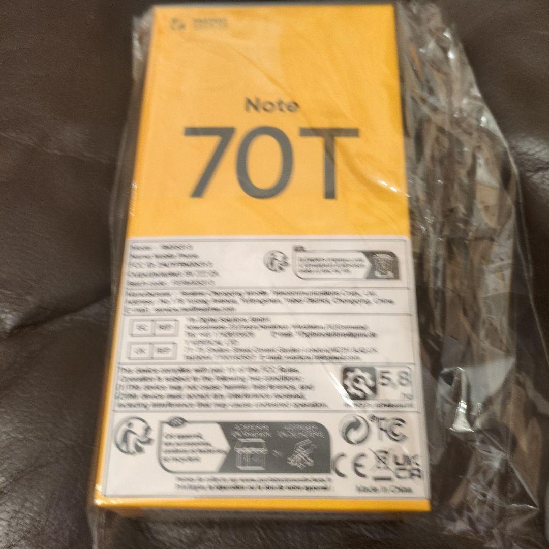 realme Note 70T Gold 4GB+64GB ゴールド