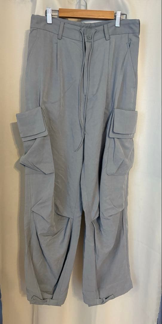 Y-3 ワイスリー　ウォッシュドツイルパンツ / カーゴパンツ　S