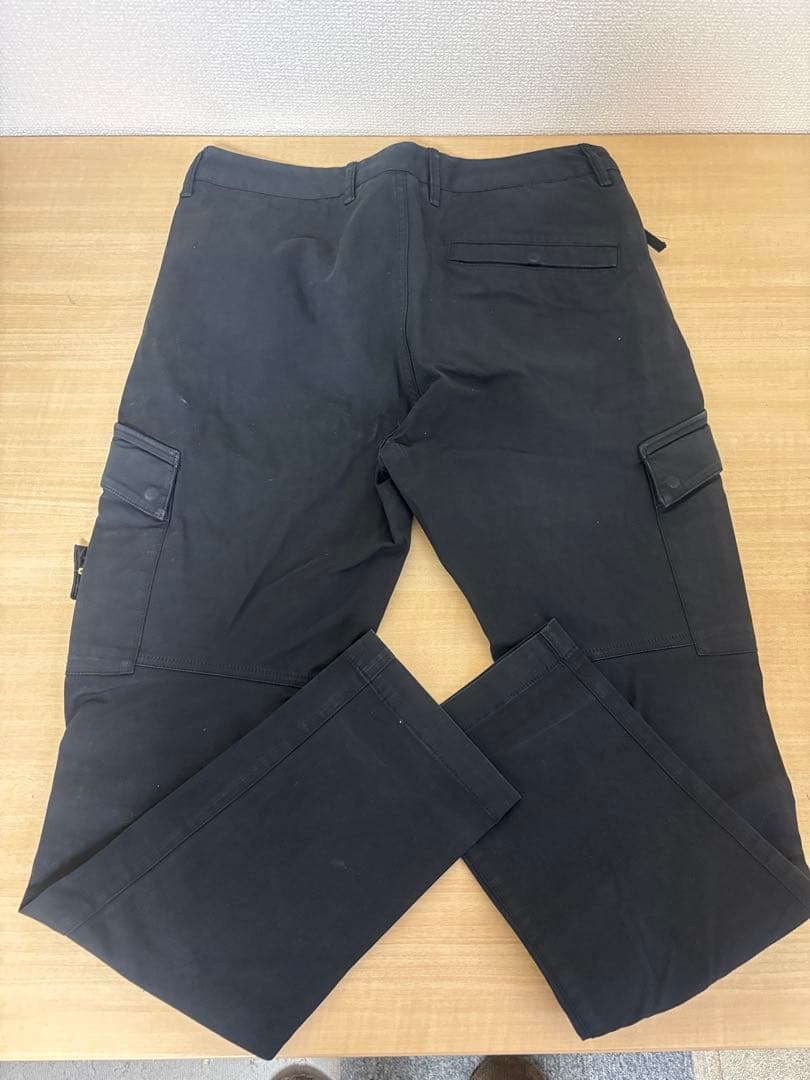 希少レアサイズ　美品　ストーンアイランド　カーゴパンW29 ブラック