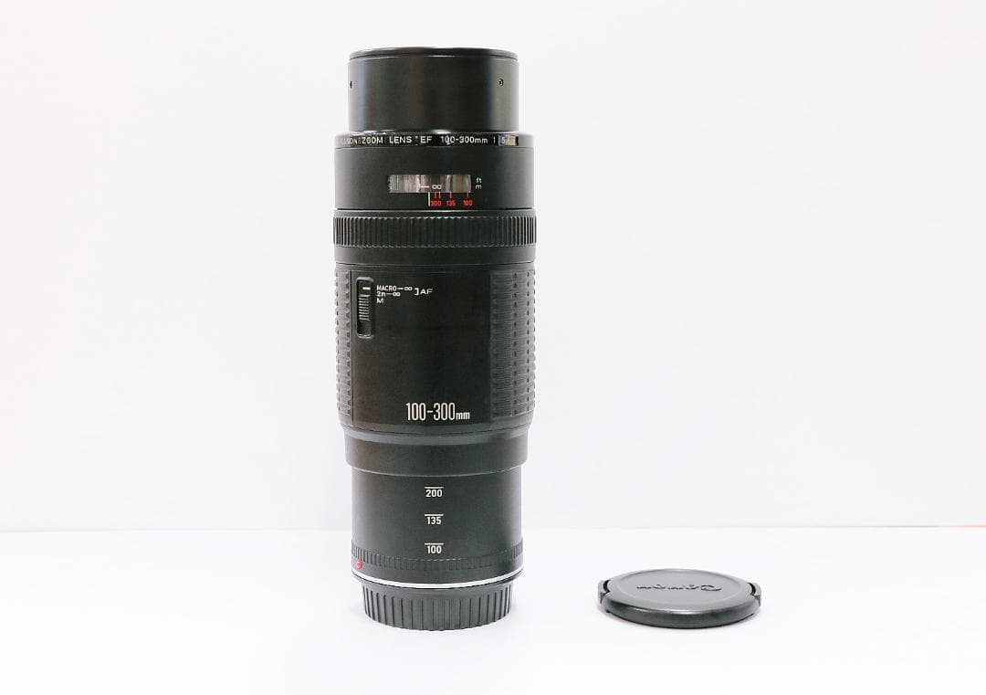 【美品】キヤノン CANON EF 100-300mm F5.6 望遠レンズ