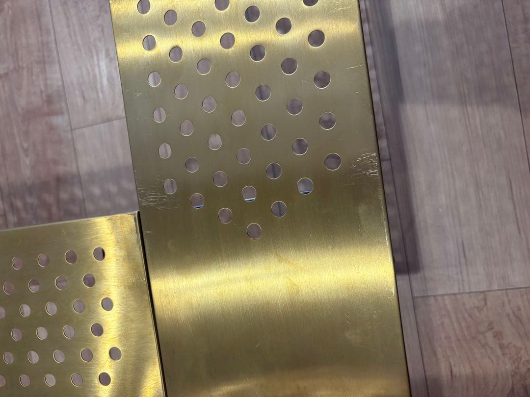 コールマン　ファイヤープレイステーブル　ショップ限定ゴールド　Coleman