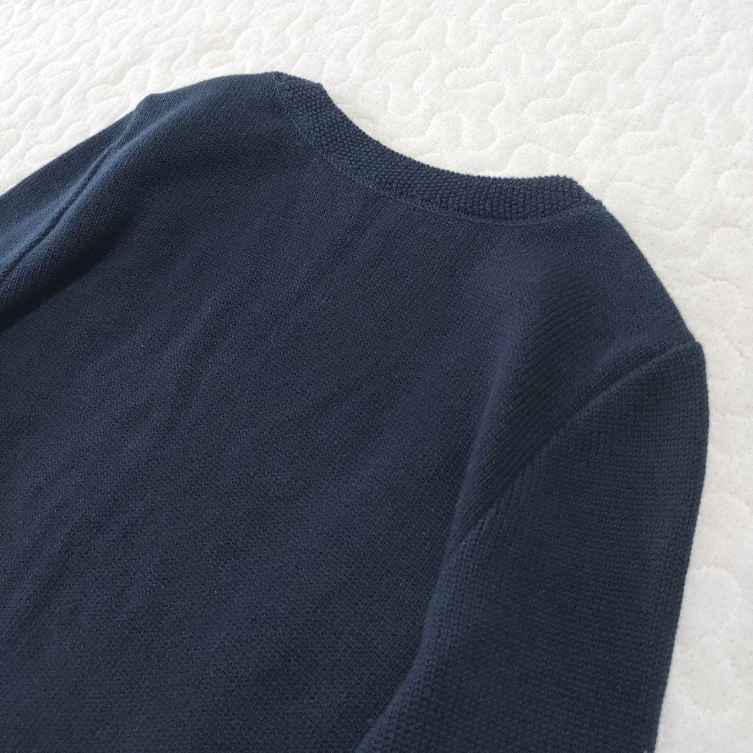 未使用品✨FOXEY　コットン100％ボレロ　ネイビー　38　タグ付き