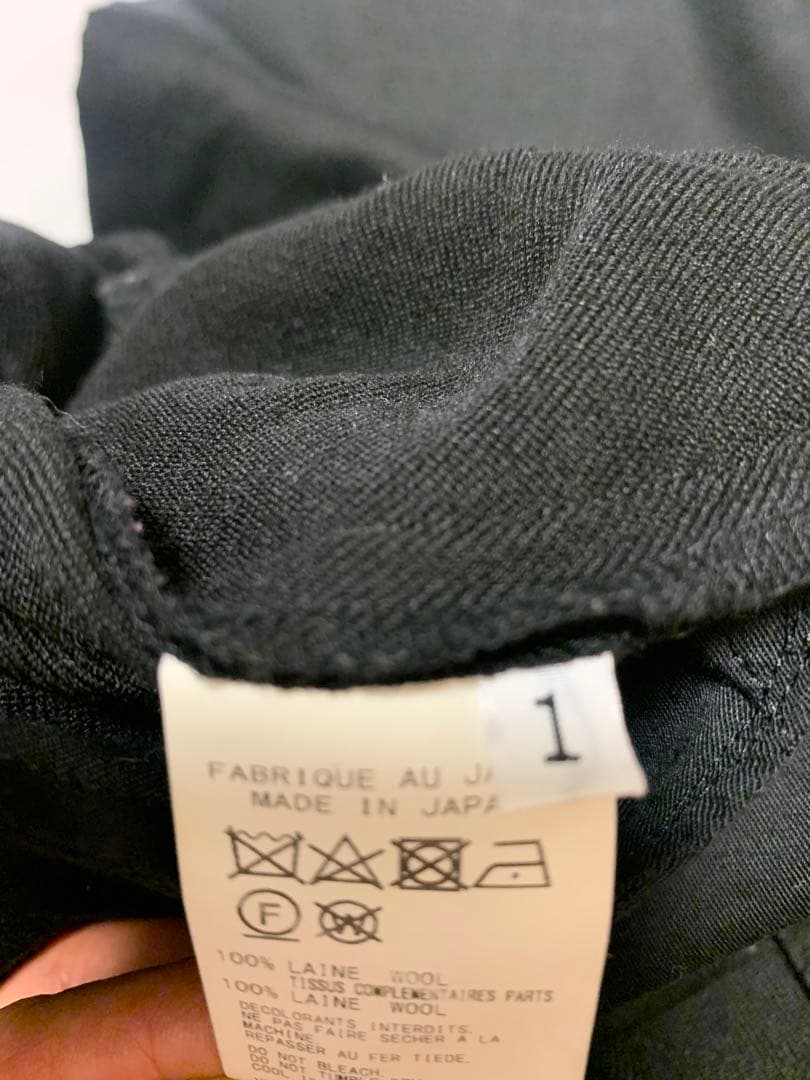 はるヨウジヤマモトプールオムアーミーギャバドローストパンツ新品同様