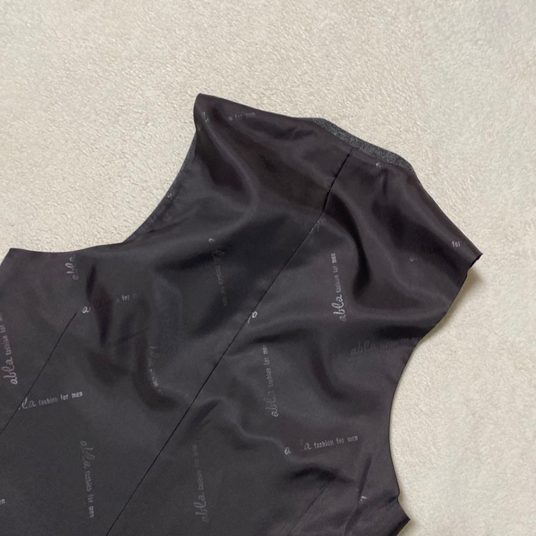 ✨希少✨abla ダブルブレスト スーツ グレー　スリーピース　ダブル　ウール