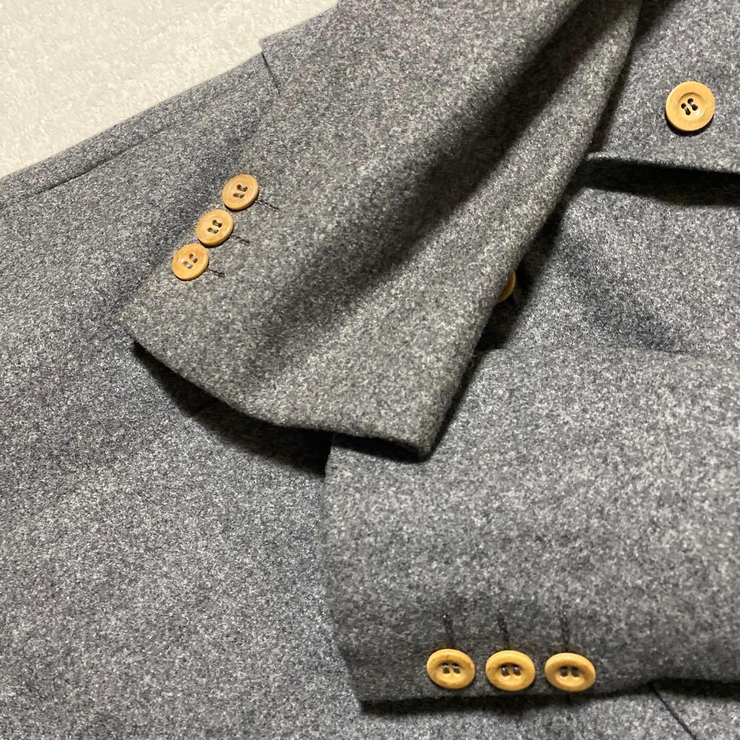 ✨希少✨abla ダブルブレスト スーツ グレー　スリーピース　ダブル　ウール