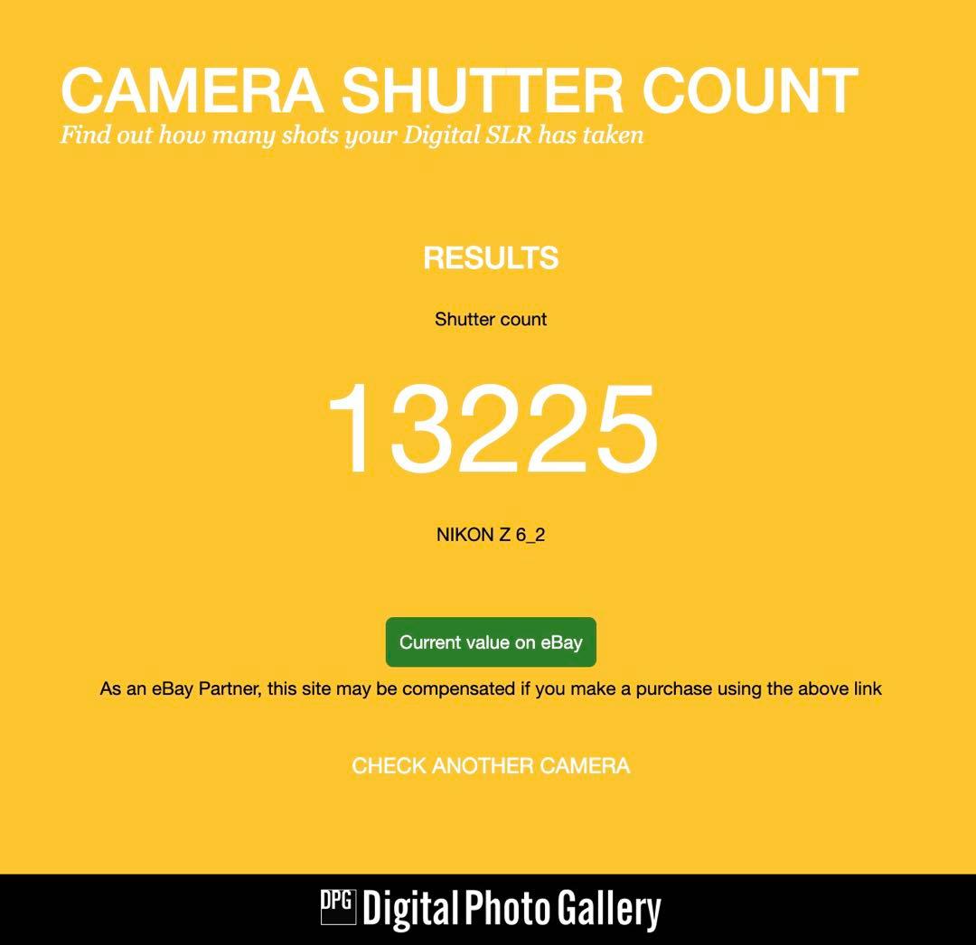 【低シャッター数】Nikon Z6II ミラーレスカメラ（ボディ）
