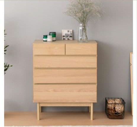 ISSEIKI　天然木 チェスト 完成品