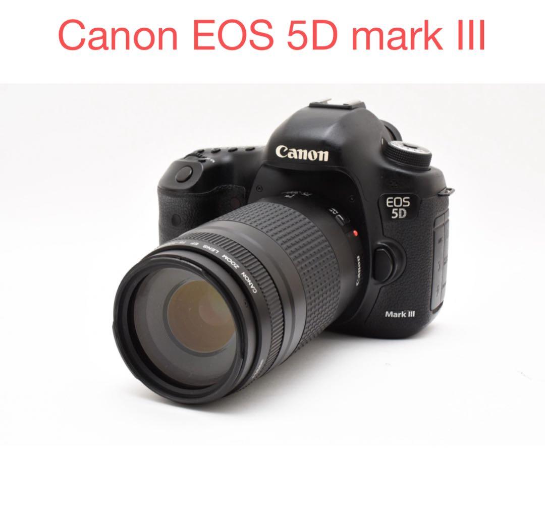 デジタルカメラ Canon EOS 5D mark III/Canon EF75-300mm