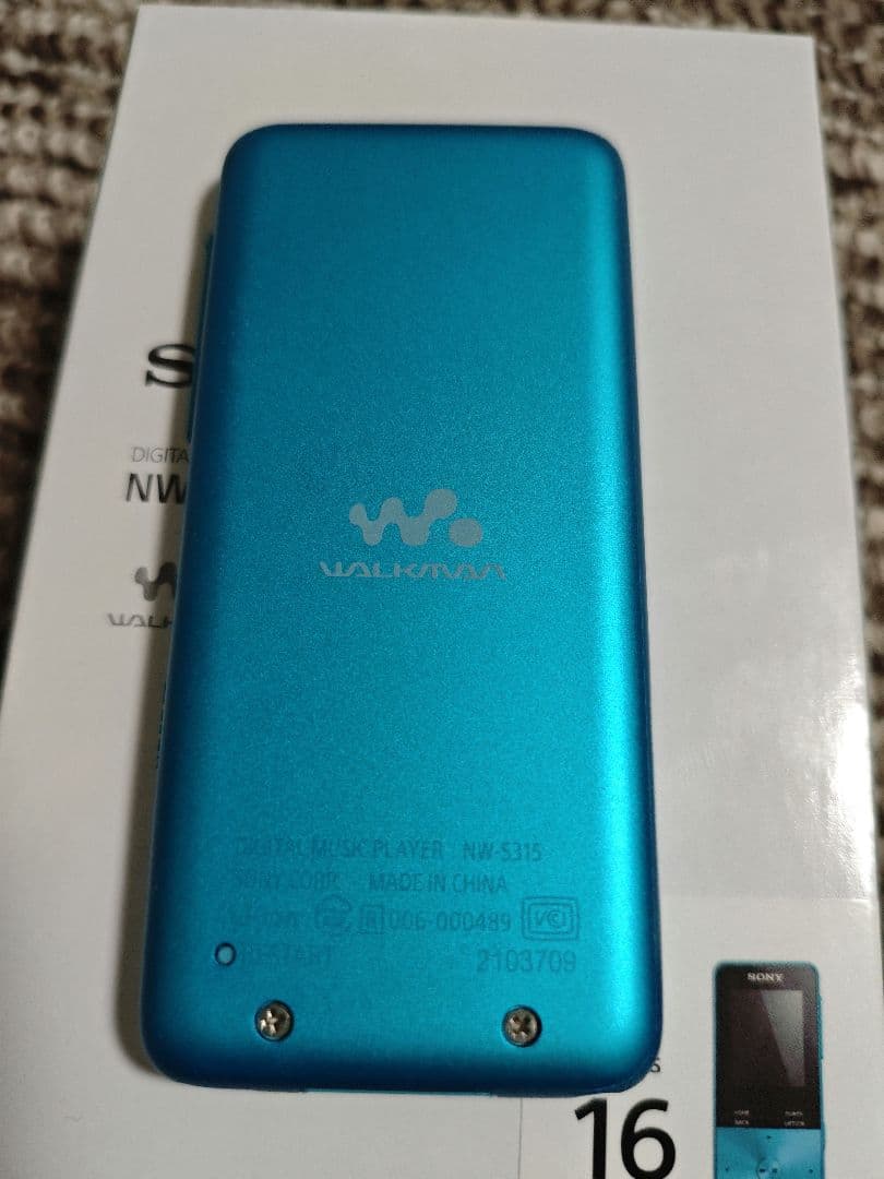 ポータブルプレーヤー SONY WALKMAN NW-S315