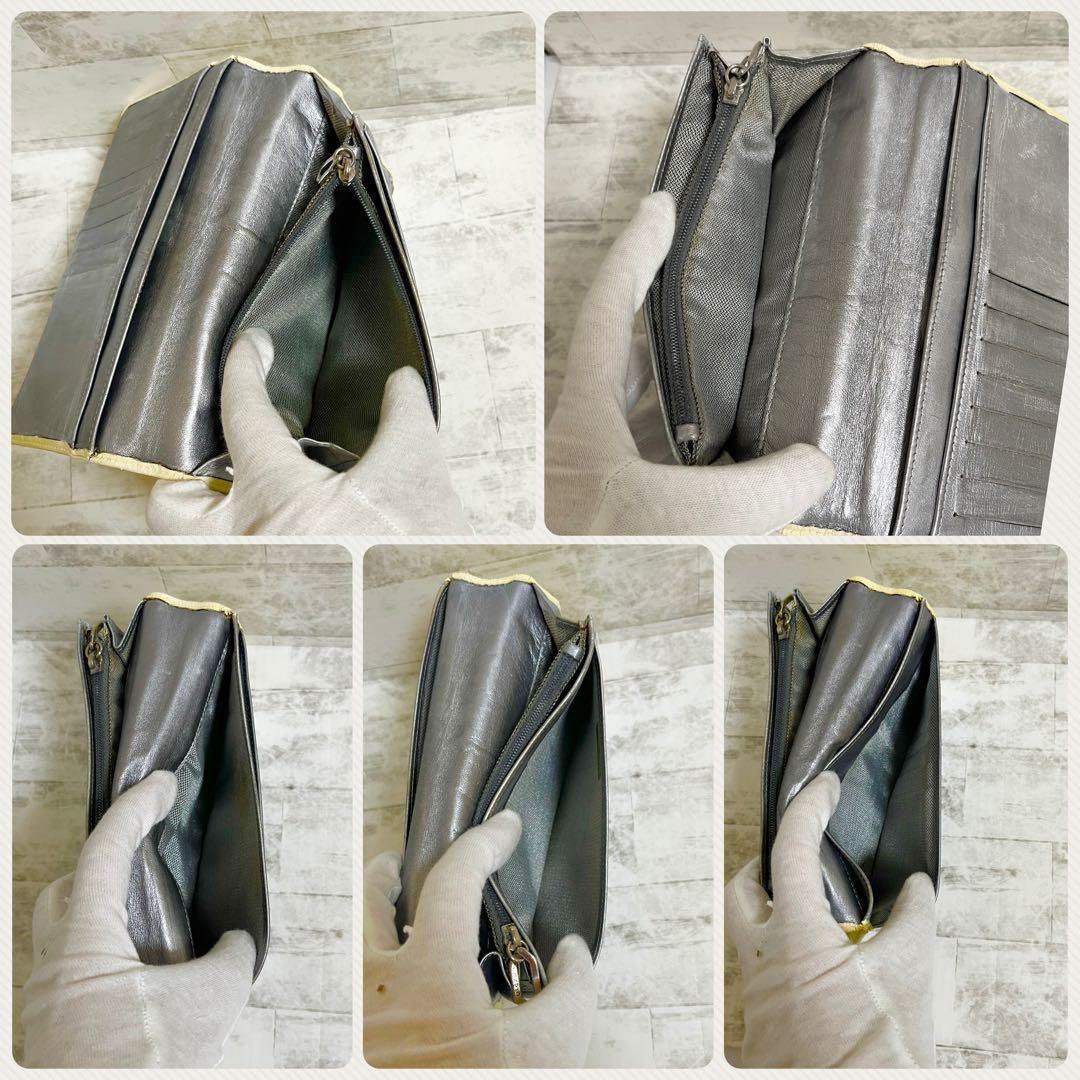 いちご様 CHANEL マドモアゼルライン ココマーク ステッチ 長財布 白