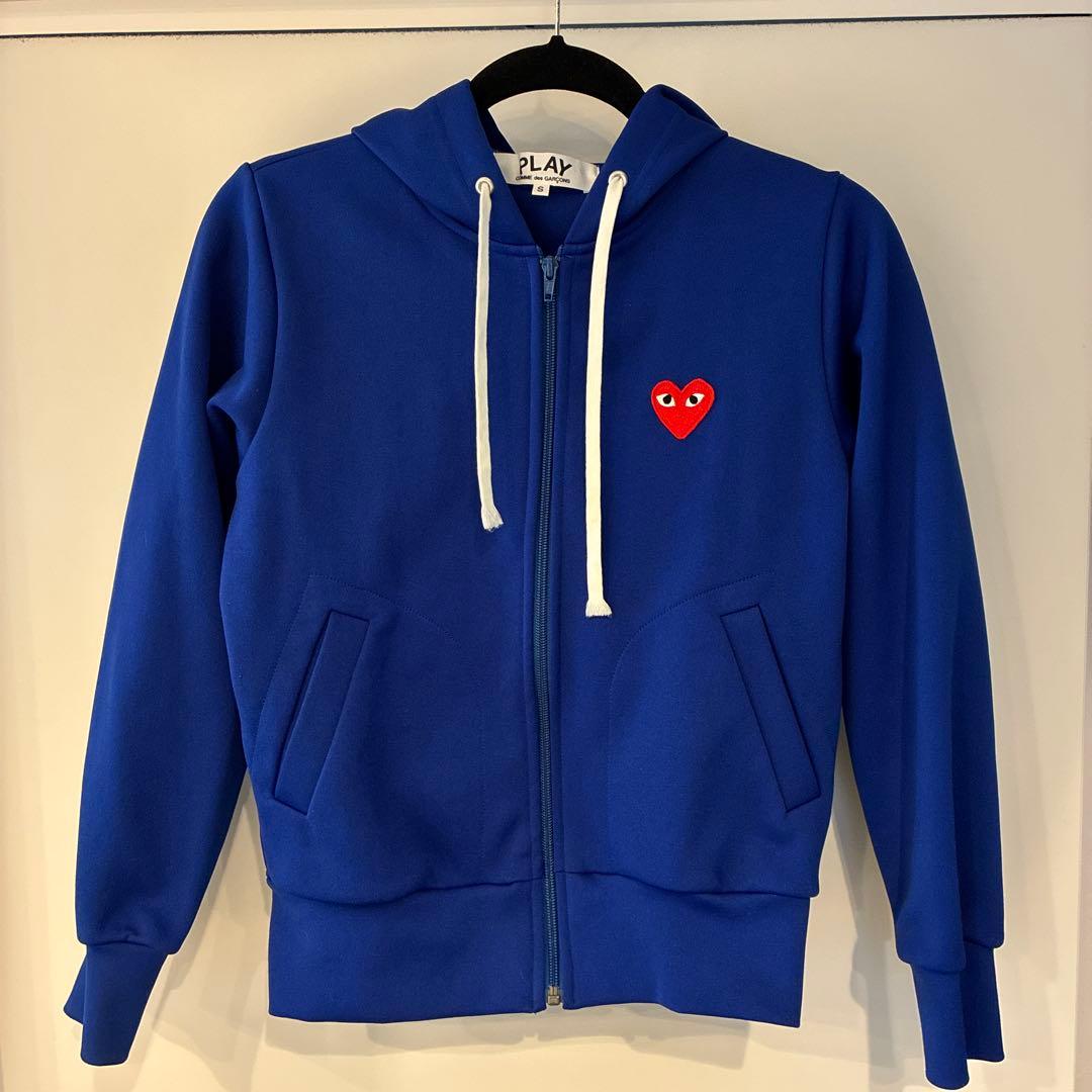 COMME des GARÇONS PLAY ジップパーカー S