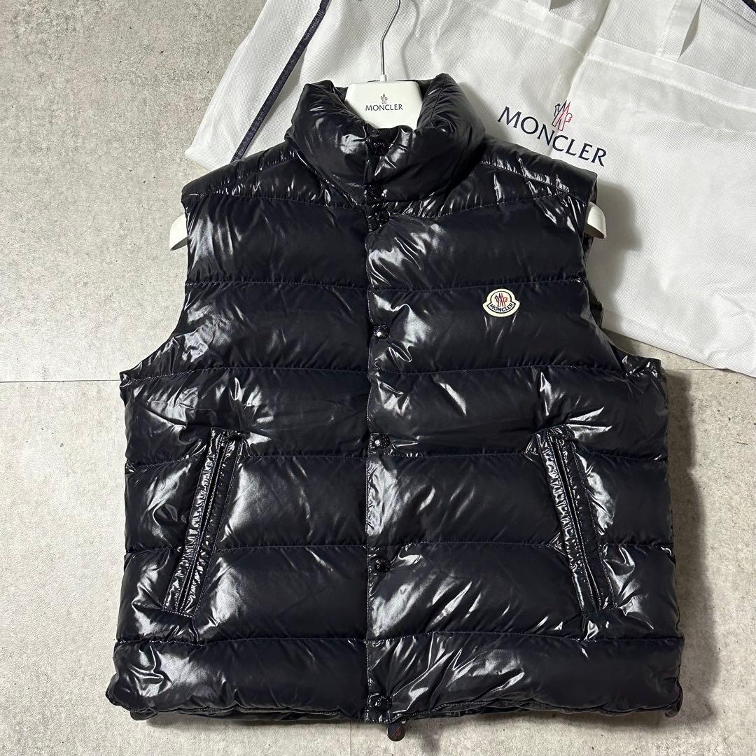 極美品 MONCLER TIB ダウンベスト 3 黒 2020モデル