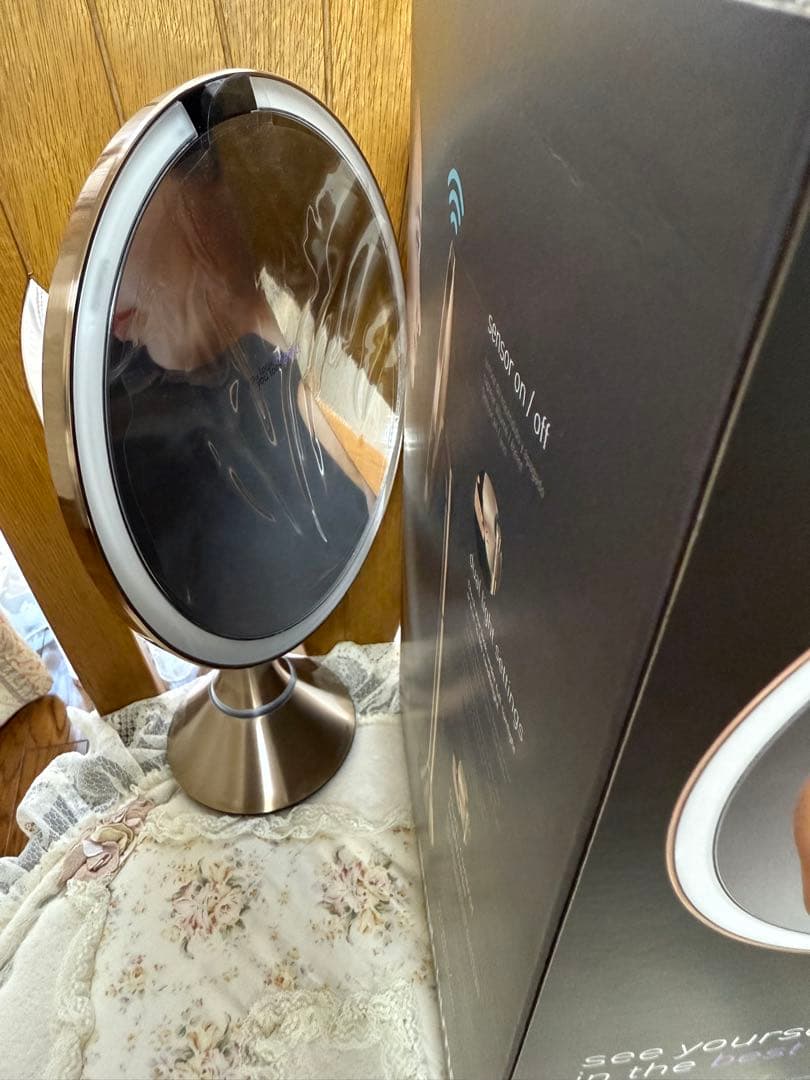 simplehuman センサー ミラー5倍　未使用