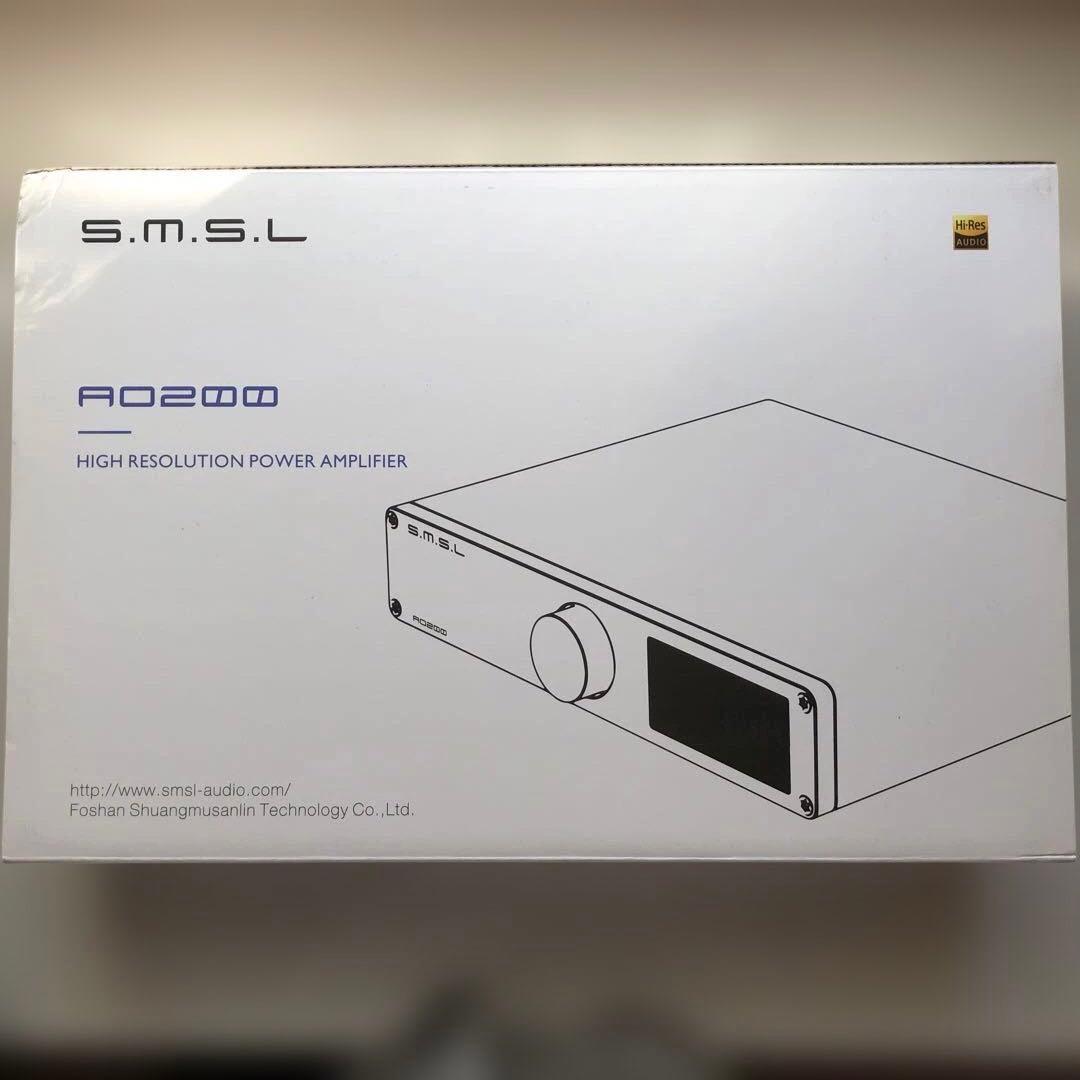 アンプ￼SMSL AO200、サブウーファーYST-SW325、スピーカー￼