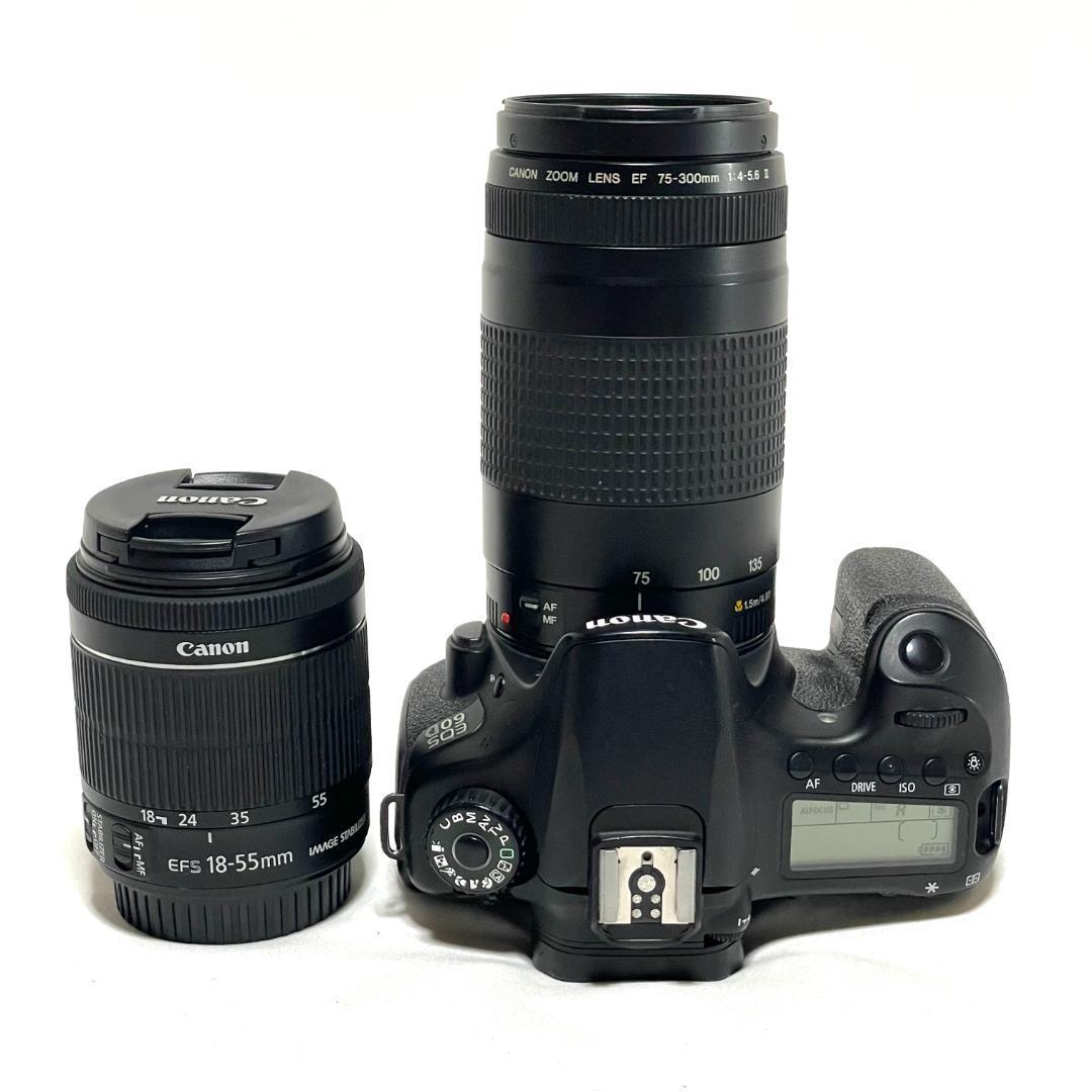 操作性重視で選ぶ❣️ Canon EOS 60D 超望遠ダブルレンズセット✨