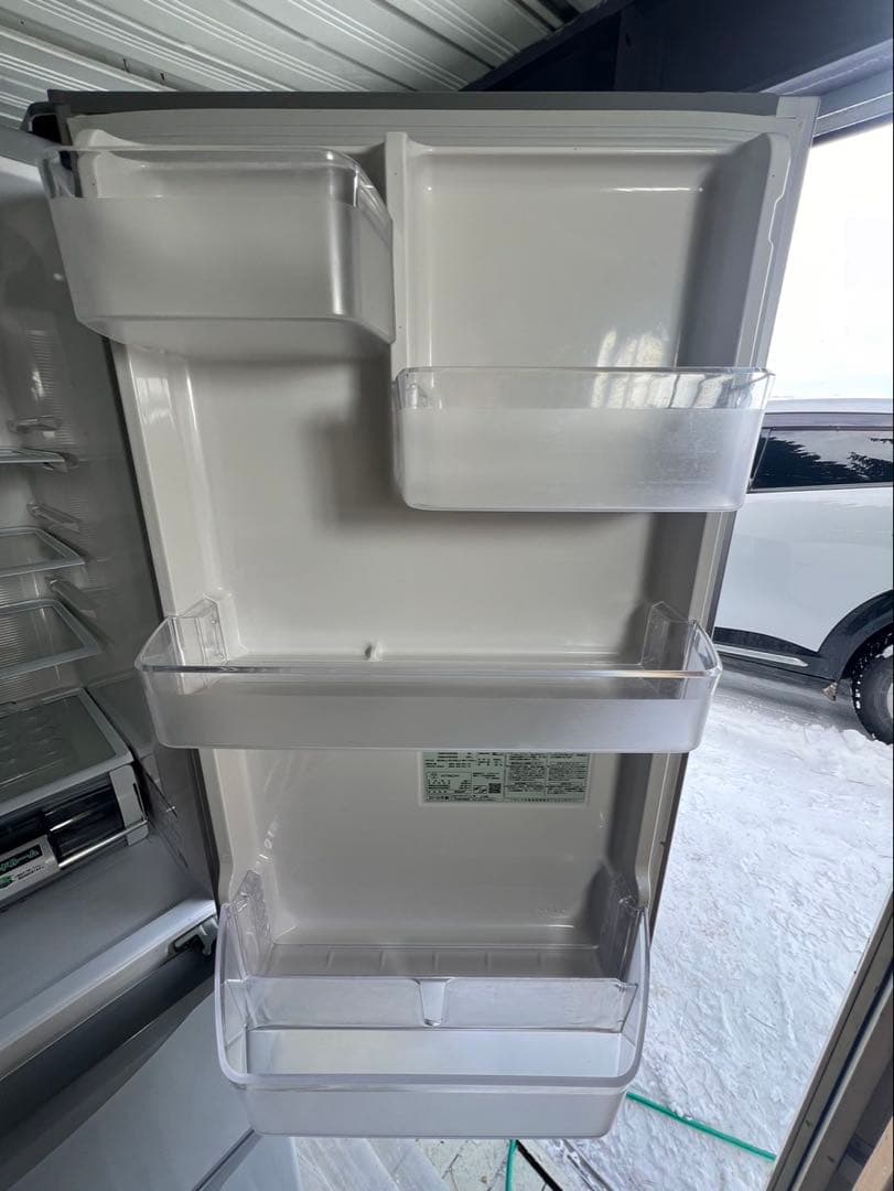 2015年製 日立 ノンフロン冷凍冷蔵庫 3ドア 315L R-K320FV