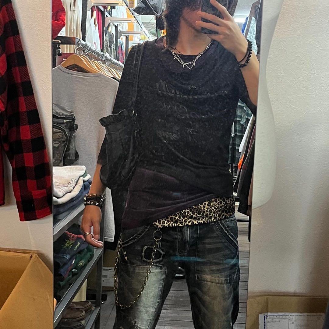 平成　カットソー　お兄系　V系