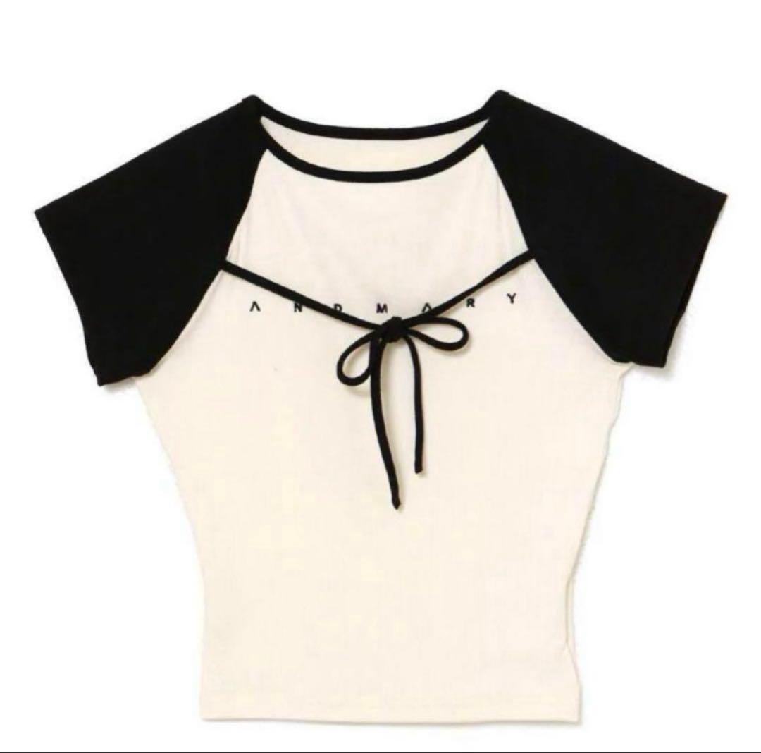 トップス ANDMARY Alma ribbon tops
