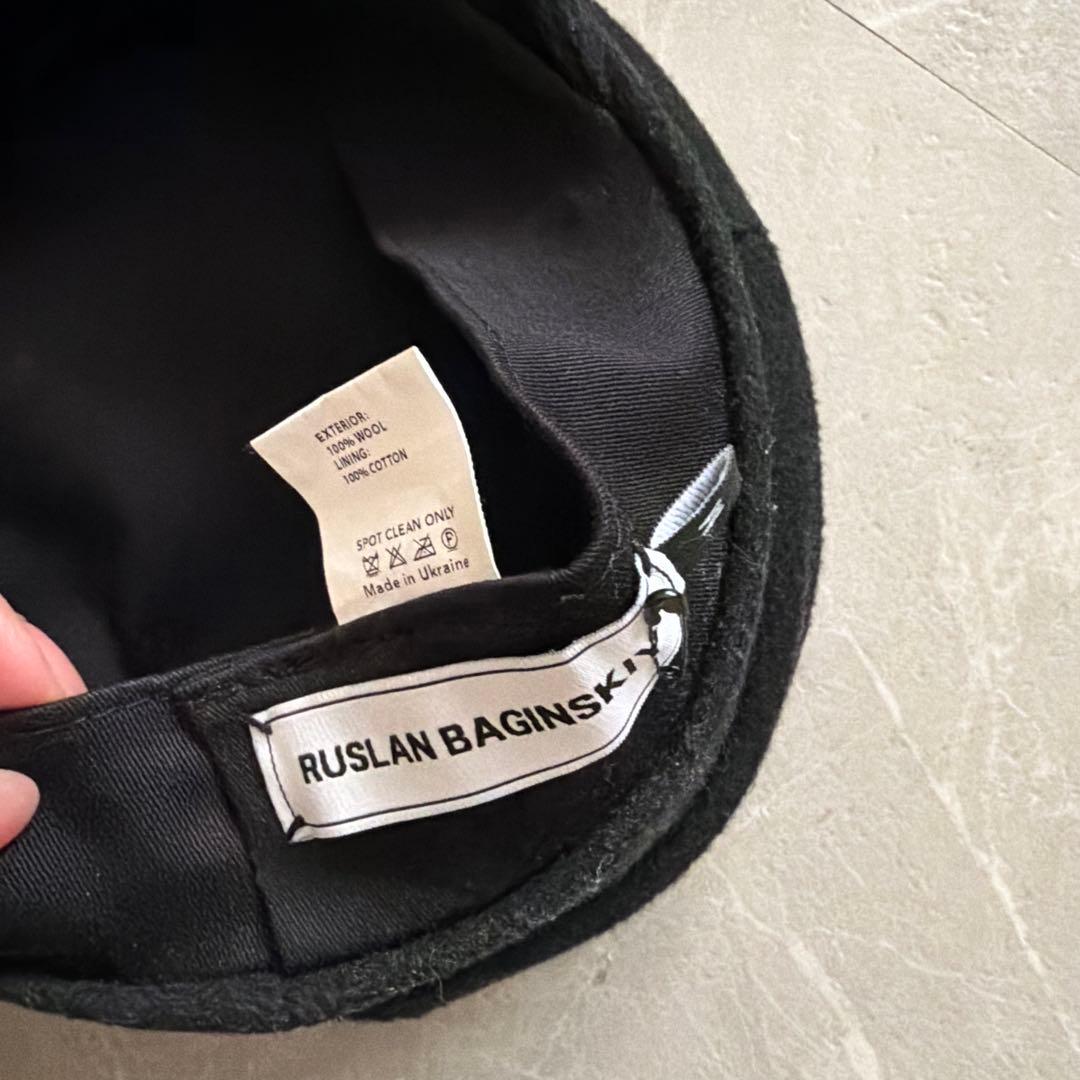 RUSLANBAGINSKIYキャスケットRB