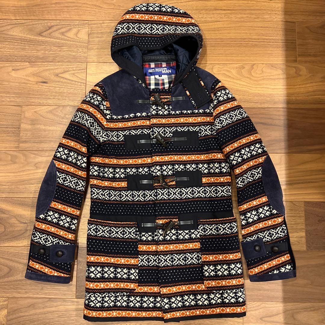 JUNYA WATANABE ノルディック　ダッフルコート　コムデギャルソン