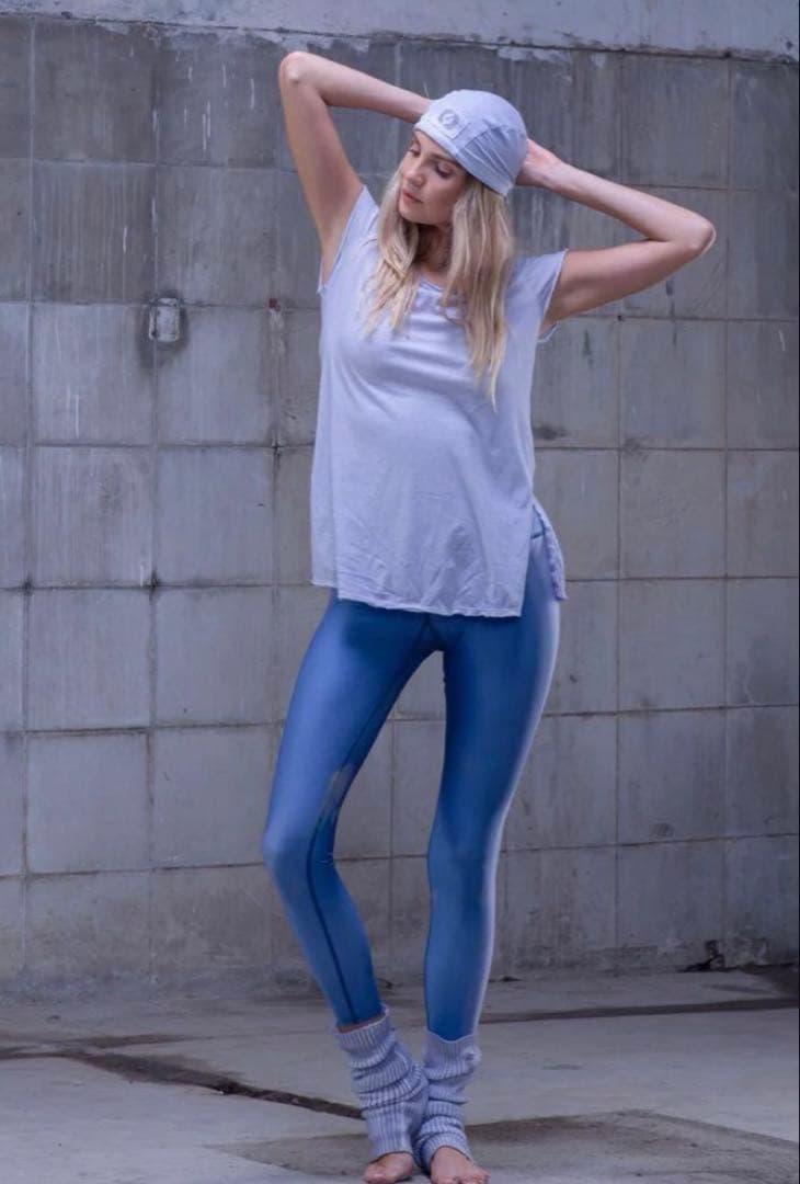 新作salsation Tシャツ With split M Light blue