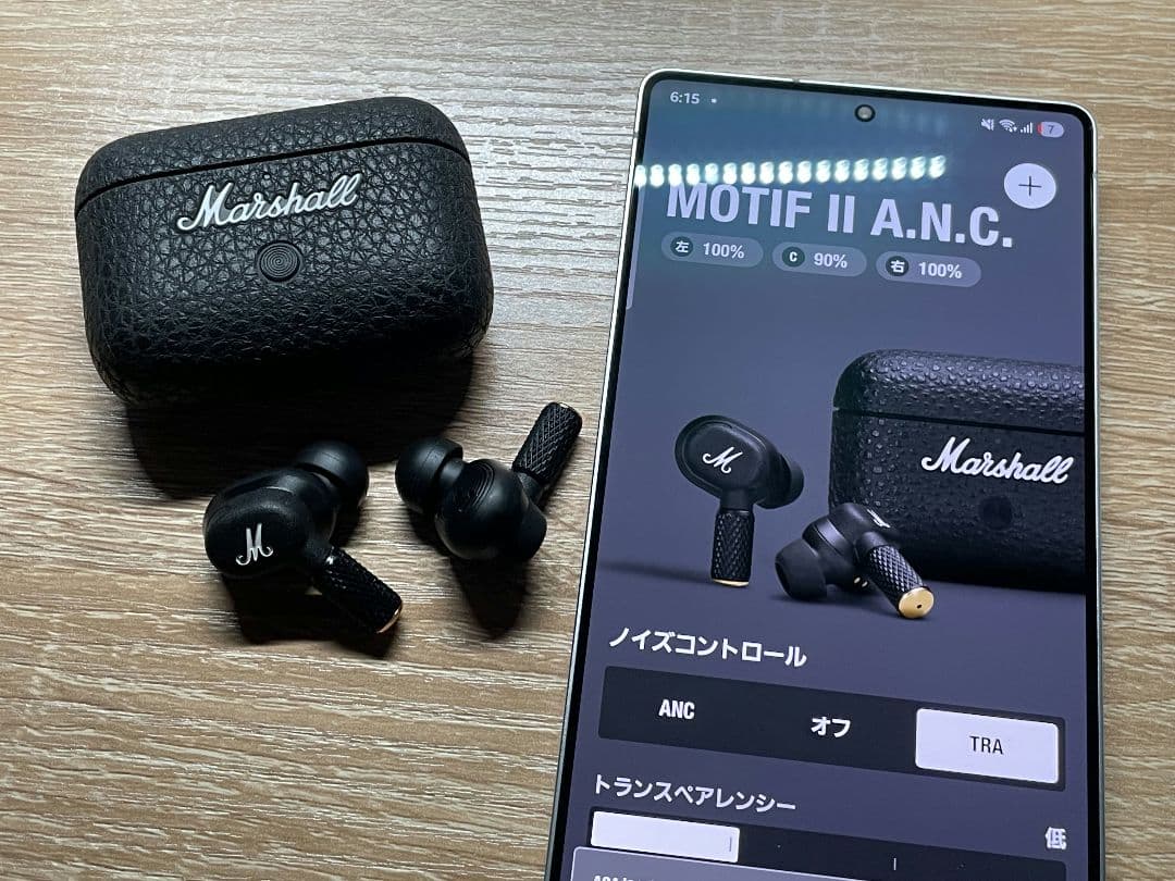 Marshall Motif ii A.N.C. ワイヤレスイヤホン