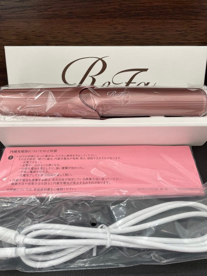 ReFa ストレートアイロン ピンク