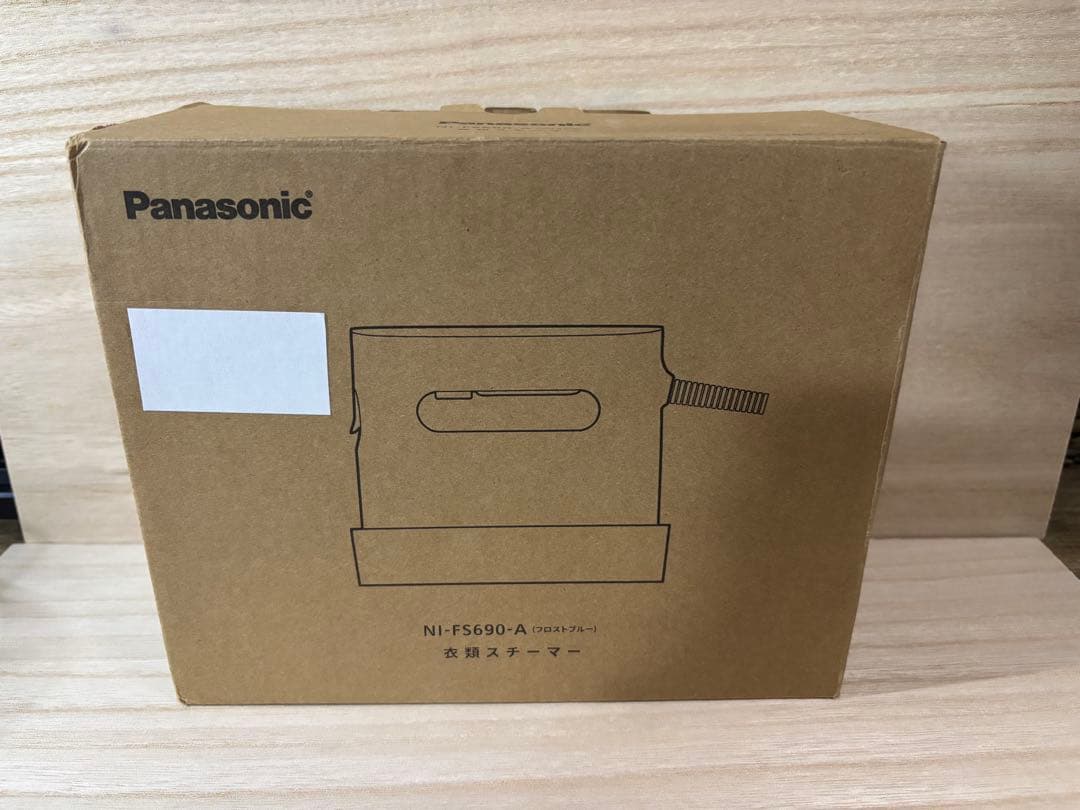 【パナソニック】 衣類スチーマー 360°パワフルスチーム NI-FS690-A