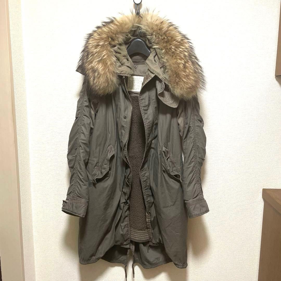 Kazumi kazumi 【希少】goa ファー付き モッズコート