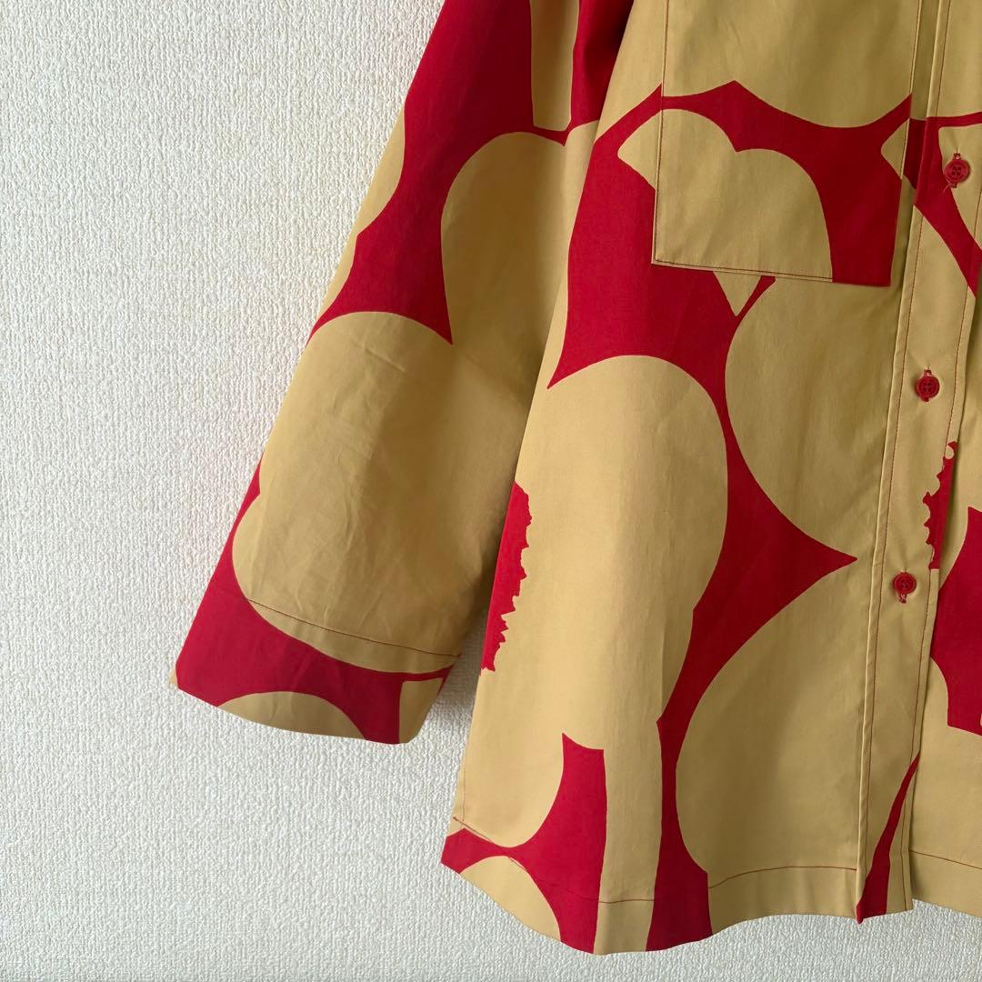 マリメッコ　ウニッコ柄ブラウス　36サイズ