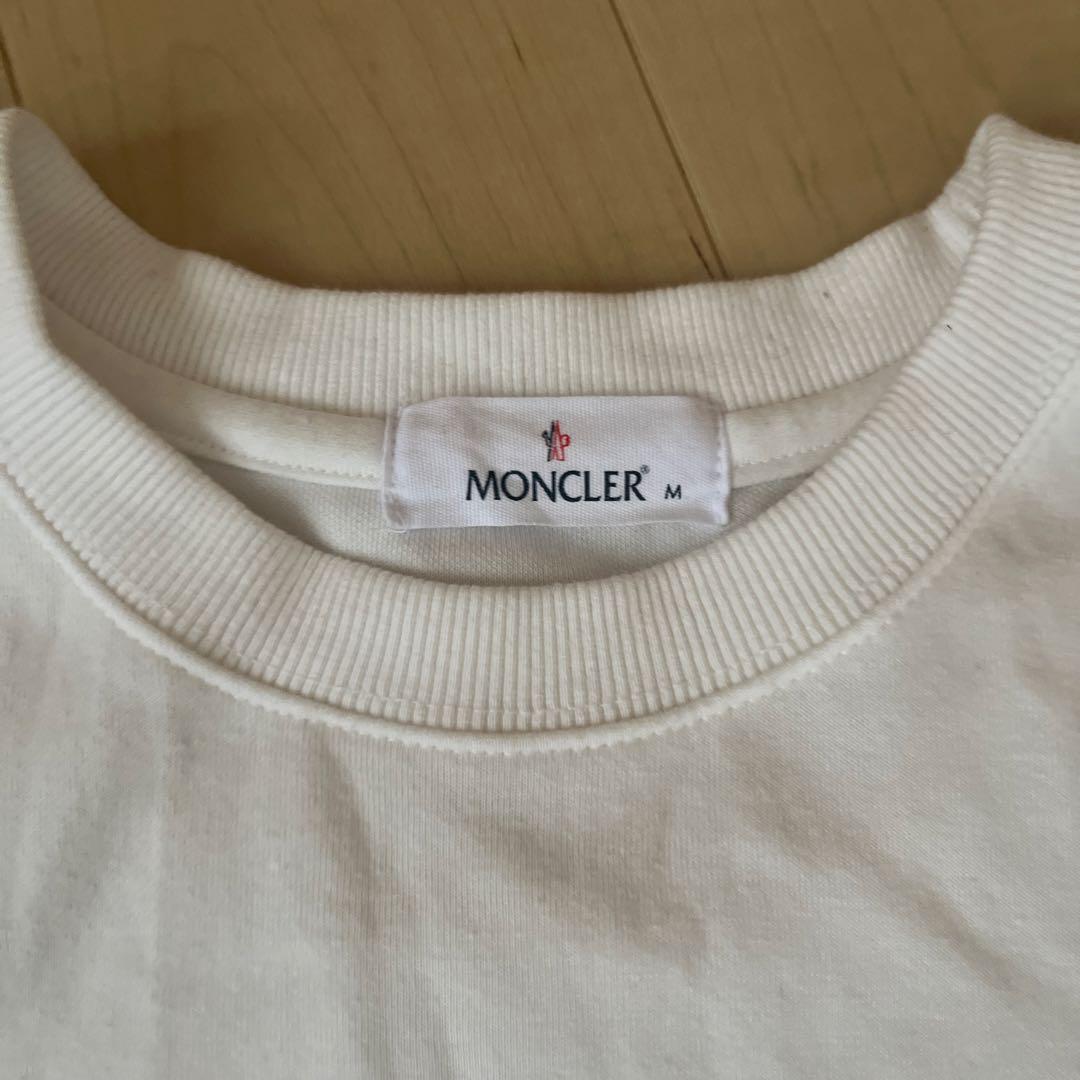 り*ょ様 MONCLER ホワイト スウェット M