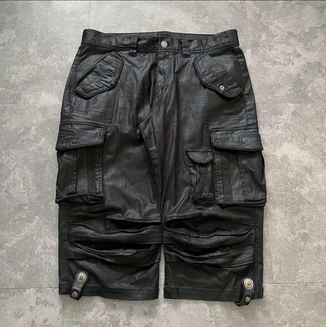 パンツ TORNADO MART coating cargo short PT Y2K