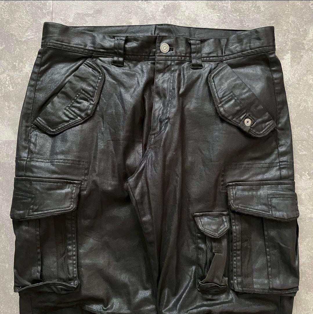 パンツ TORNADO MART coating cargo short PT Y2K