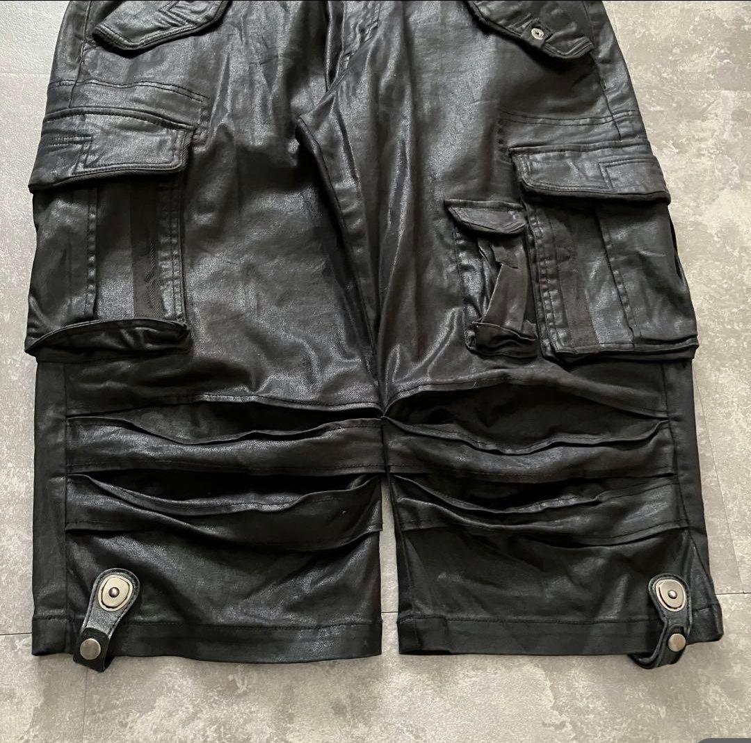 パンツ TORNADO MART coating cargo short PT Y2K