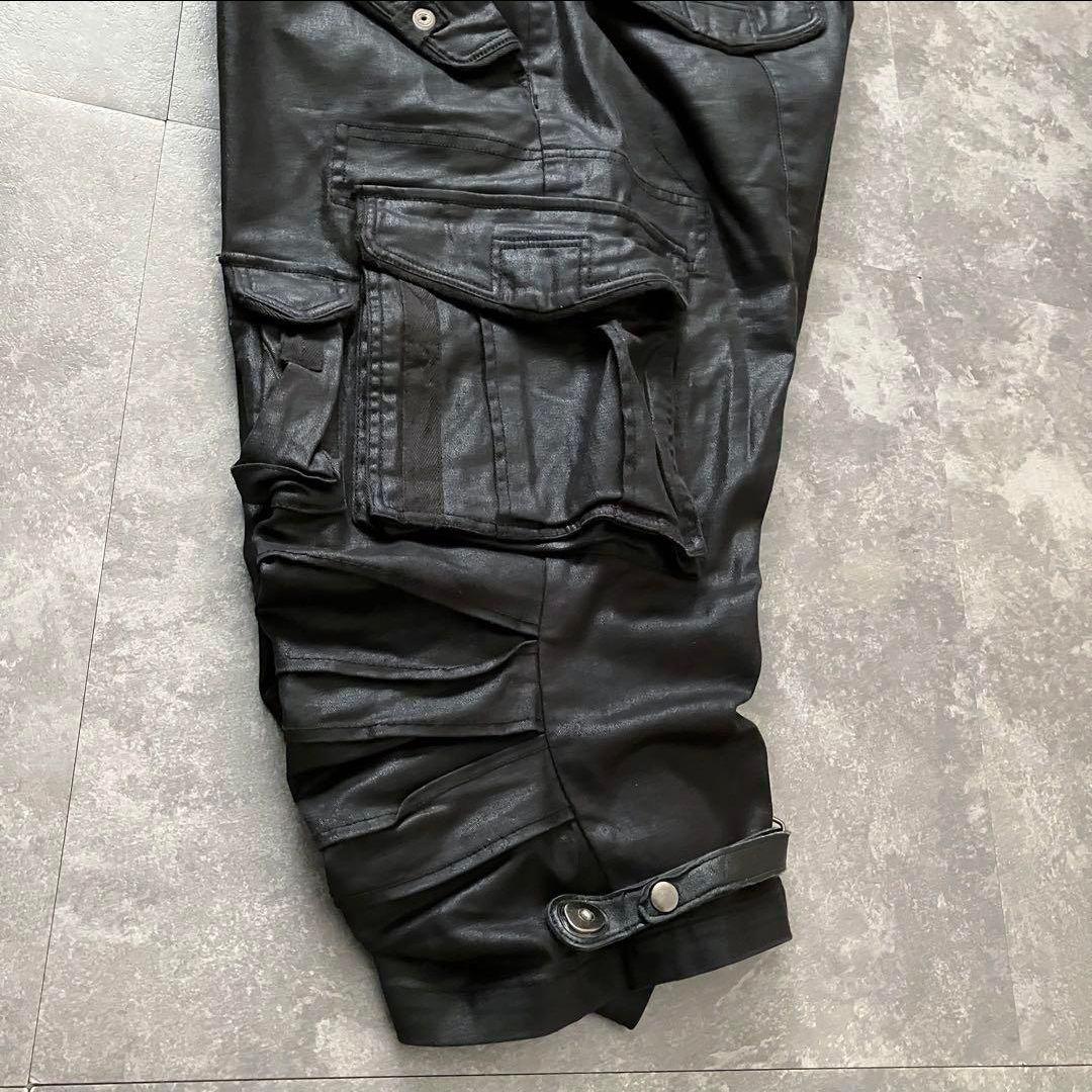 パンツ TORNADO MART coating cargo short PT Y2K